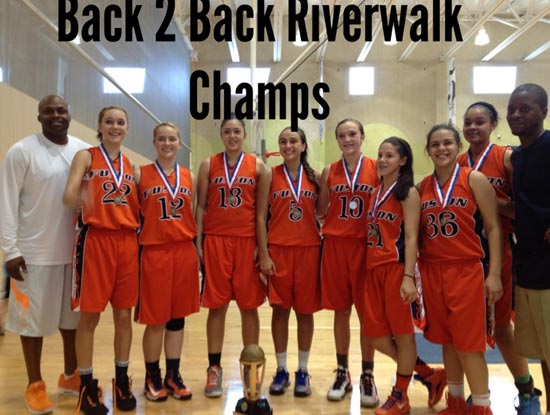 Back to Back Riverwalk Champs 2013